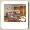 Wohn-Essbereich mit Küchenzeile